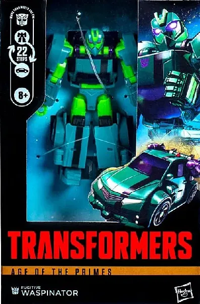 TRANSFORMERS AGE OF THE PRIMES DELUXE CLASS ACTION FIGURE - THE THIRTEEN FUGITIVE WASPINATOR 14 CM